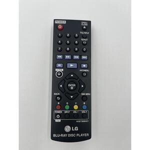 Blu-ray Player AKB73896401 Remote for LG BPM25 BPM34 BP350 BP155 BP145 BP125N
